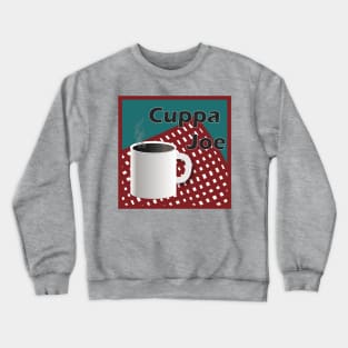 Lispe Coffee Collection Cuppa Joe Crewneck Sweatshirt